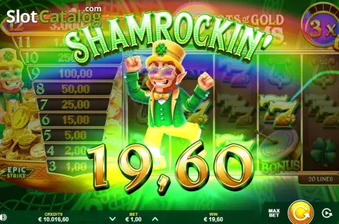 Скрин5. 12 Pots of Gold Drums слот