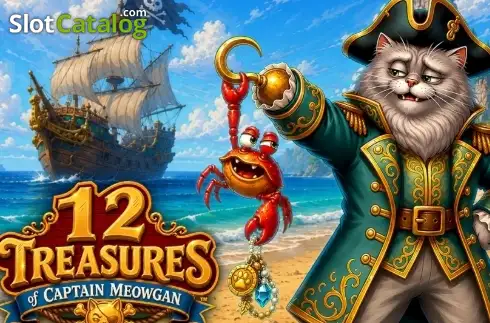 12 Treasures of Captain Meowgan слот