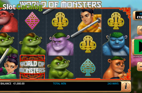 Скрин2. World of Monsters слот