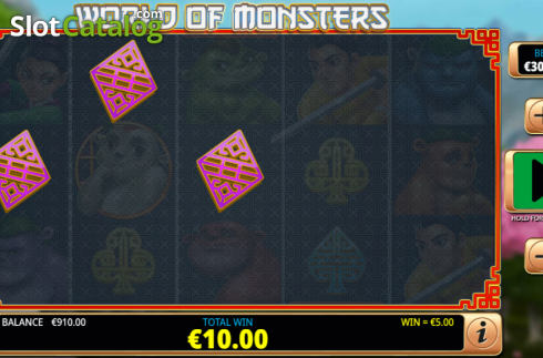 Скрин3. World of Monsters слот