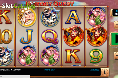 Скрин2. Heavenly Quest слот