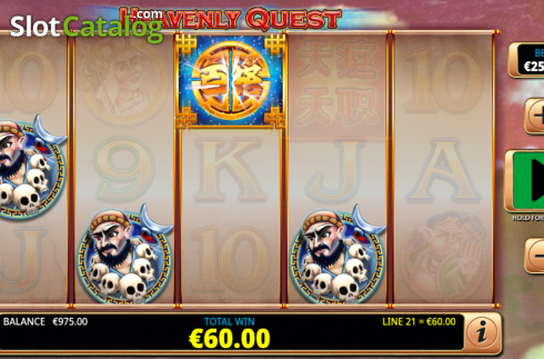 Скрин3. Heavenly Quest слот