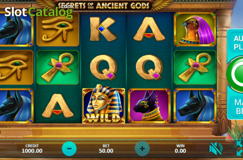Скрин2. Secrets of the Ancient Gods слот