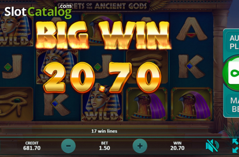 Скрин5. Secrets of the Ancient Gods слот