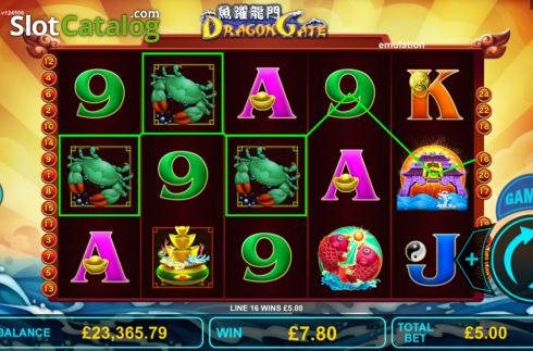 Скрин3. Dragon Gate (Aspect Gaming) слот