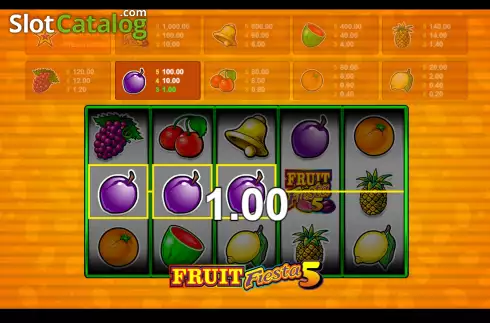 Скрин5. Fruit Fiesta 5 Line слот