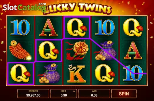 Скрин4. Lucky Twins (Microgaming) слот