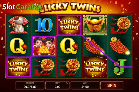 Скрин5. Lucky Twins (Microgaming) слот