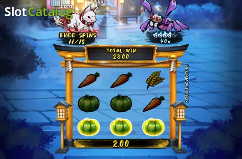 Скрин5. Kitsune Adventure слот