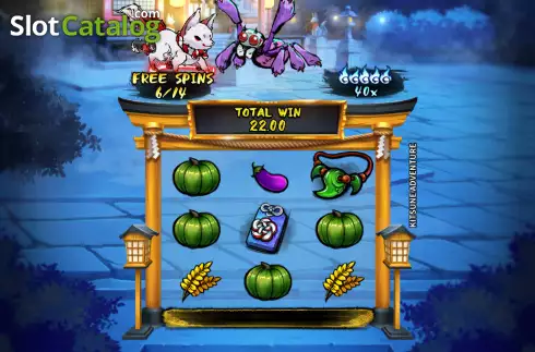 Скрин7. Kitsune Adventure слот