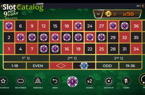 Скрин4. 9 Pots of Gold Roulette слот