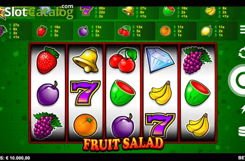 Скрин2. Fruit Salad слот