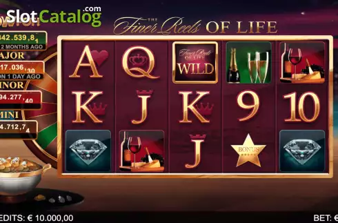 Скрин3. The Finer Reels of Life WOWPOT слот