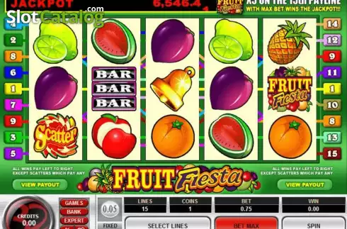 Скрин2. Fruit Fiesta 5 Reel слот