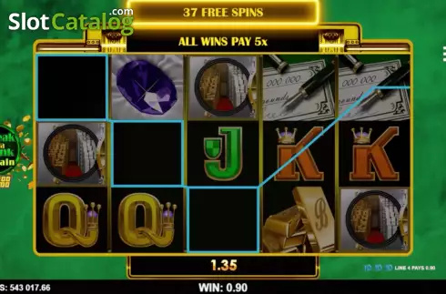 Скрин8. Break Da Bank Again 4Tune Reels слот