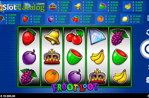 Скрин2. Froot Loot 9-Line слот