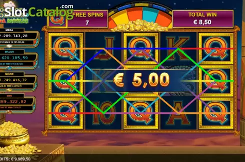 Скрин9. Book of Goddess Mega Moolah слот