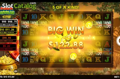 Скрин8. Mega Moolah 4Tune Reels слот