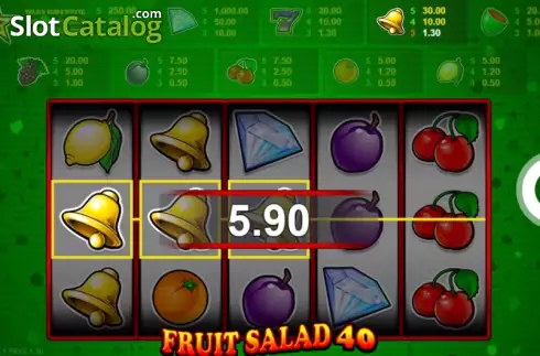 Скрин3. Fruit Salad 40 слот
