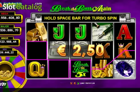 Скрин3. Break Da Bank Again Mega Moolah слот