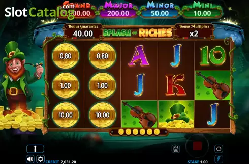 Скрин8. Splash of Riches слот