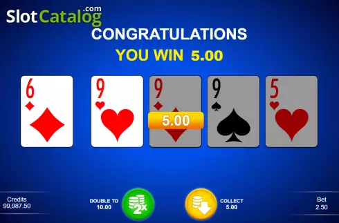 Скрин3. Double Double Bonus - Power Poker слот