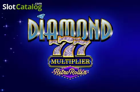 Diamond 777 Multiplier Retro Roller логотип