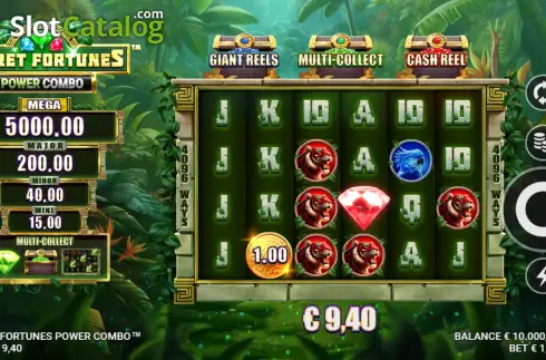 Скрин2. Secret Fortunes Power Combo слот
