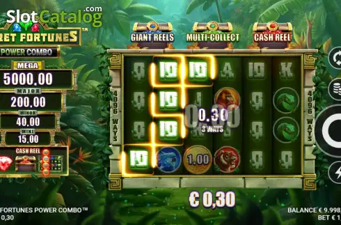 Скрин3. Secret Fortunes Power Combo слот