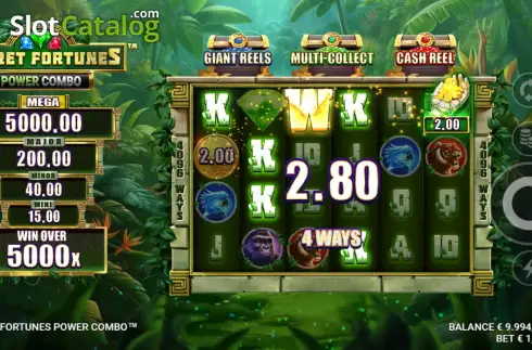 Скрин4. Secret Fortunes Power Combo слот