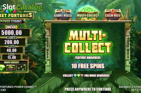 Скрин6. Secret Fortunes Power Combo слот