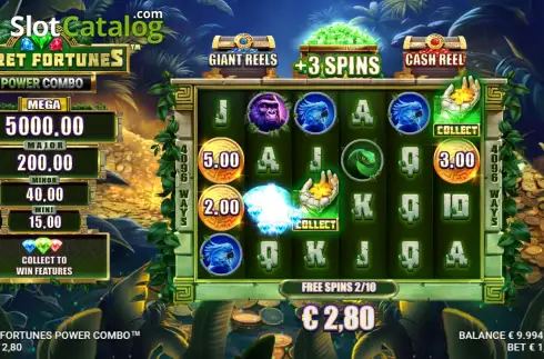 Скрин7. Secret Fortunes Power Combo слот