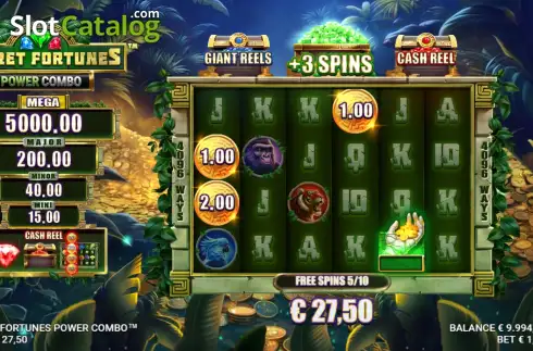 Скрин8. Secret Fortunes Power Combo слот
