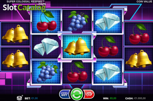 Скрин2. Super Colossal Respins слот