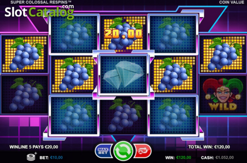 Скрин5. Super Colossal Respins слот