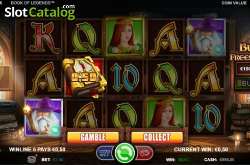 Скрин2. Book of Legends (Games Inc) слот