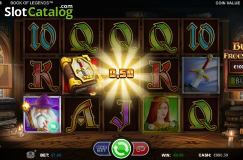 Скрин3. Book of Legends (Games Inc) слот