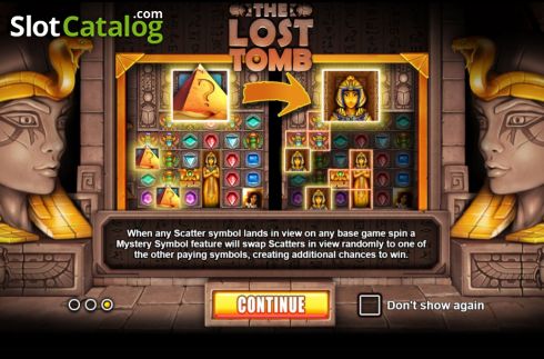 Скрин2. The Lost Tomb (Games Inc) слот