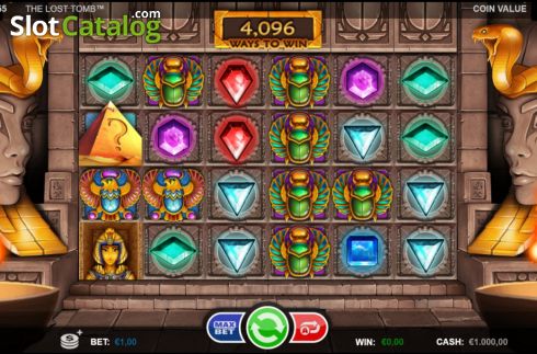 Скрин3. The Lost Tomb (Games Inc) слот