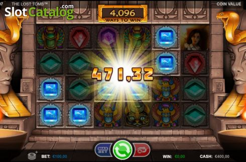 Скрин4. The Lost Tomb (Games Inc) слот