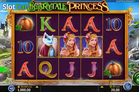 Скрин2. Scarytale Princess слот
