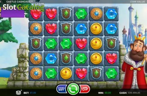 Скрин2. Castle Cashcade слот