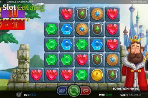 Скрин3. Castle Cashcade слот