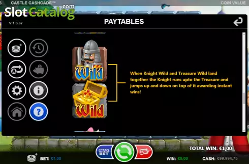 Скрин6. Castle Cashcade слот