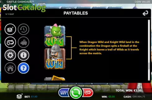 Скрин7. Castle Cashcade слот