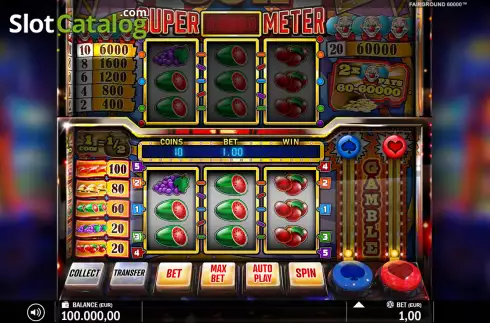 Скрин2. Fairground 60k слот