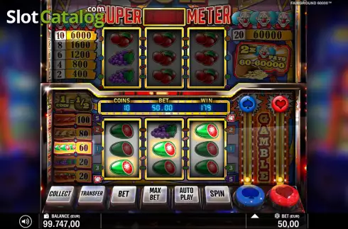 Скрин3. Fairground 60k слот