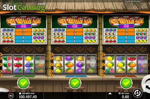 Скрин2. Club Tropicana Wild слот