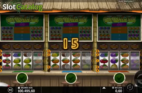 Скрин3. Club Tropicana Wild слот
