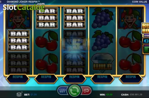Скрин4. Diamond Joker Respin слот